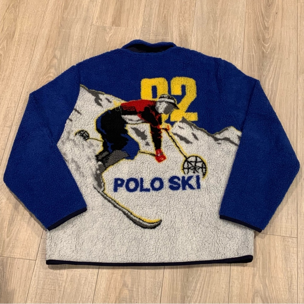 Polo Ralph Lauren Ski 92 Stadium Fleece Jacket NWT